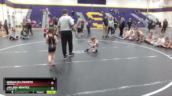 45 lbs Round 4 (6 Team) - Luciana Patacca, KC Elite vs William Franklin, Grizzlies