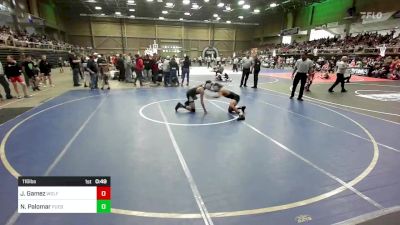 116 lbs Consi Of 8 #2 - Jordan Gamez, Wolfpack WC vs Noah Palomar, Pueblo