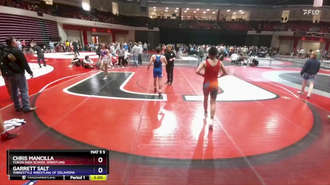 138 lbs Champ. Round 1 - Chris Mancilla, Yukon High School Wrestling vs ...