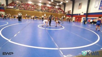 80 lbs Rr Rnd 2 - Lucy Chill, Perry Wrestling Academy vs Reiney Holcomb, Sperry Wrestling Club