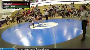 126 lbs 3rd Place Match - Noah Perez, Spanish Springs. vs Gunner Morris, Douglas