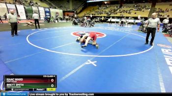 175 Class 4 lbs Quarterfinal - Brett Smith, Troy Buchanan vs Isaac Ward, Fort Osage