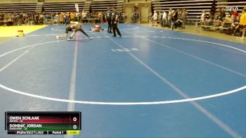 100 lbs Champ. Round 1 - Owen Schlaak, NRHEG vs Dominic Jordan, Shakopee