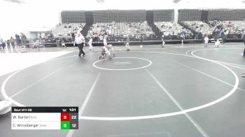 81 lbs Quarterfinal - Wyatt Sartori, Buxton Elite ES vs Chase Wirnsberger, Kraken Elem Elite