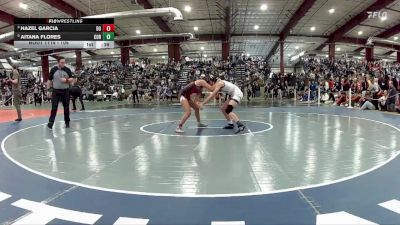 105 lbs Cons. Semi - Aitana Flores, Coronado vs Hazel Garcia, Desert Oasis