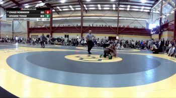 120 lbs Champ. Round 3 - Jovanni Tovar, Miami Southridge vs Chazz Robinson, Homewood-Flossmoor