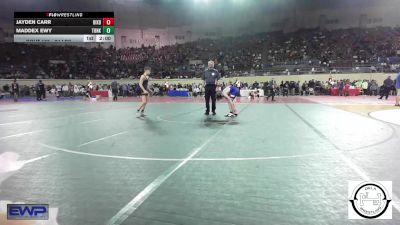 94 lbs Round Of 16 - Jayden Carr, Bixby vs Maddex Ewy, Tonkawa