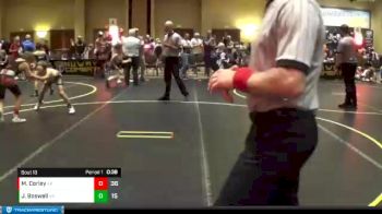 82 lbs Round 5 (6 Team) - Maxwell Corley, Ares Black vs Jacob Boswell, Ares Red