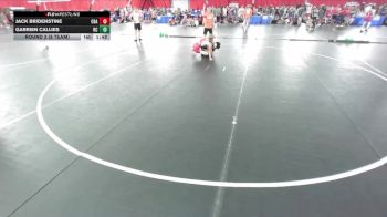 150 lbs Round 2 (8 Team) - Jack Bridenstine, Coon Rapids vs Gabrien Callies, Rochester Century A