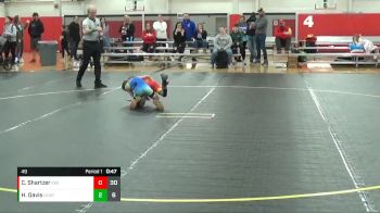 49 lbs Round 2 (4 Team) - Carter Shartzer, East Kansas Eagles vs Hank Davis, Lead Miners