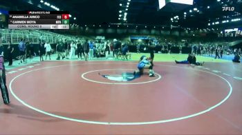 120 lbs Cons. Round 5 - Carmen Moya, Miami Palmetto vs Anabella Junco, Florida Christian School