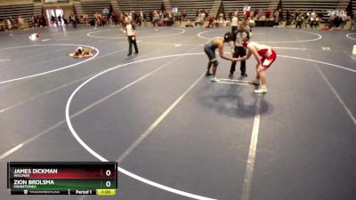 215 Championship Bracket Cons. Round 2 - Zion Brolsma, Minnetonka vs James Dickman, Willmar