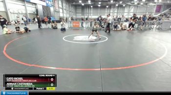 67 lbs Cons. Round 4 - Cato Rickel, Team Aggression Wrestling Club vs Adrian Castaneda, Victory Wrestling-Central WA