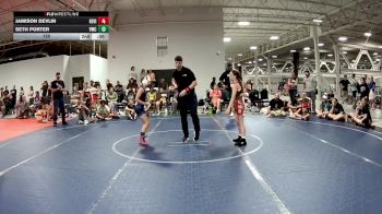 78 lbs Finals (8 Team) - Evangeline Loberger, Girls With Grit vs Kendall Brahney, Misfits Of The Uprising