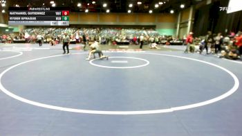 138 lbs Round Of 32 - Nathaniel Gutierrez, Yerington vs Ryder Sprague, West Linn