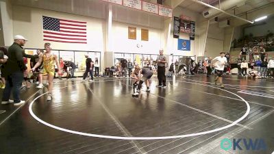 140 lbs Rr Rnd 1 - Kash Thompson, Beggs Youth Wrestling Program vs Tyler Dawes, IRONMEN Wrestling Club