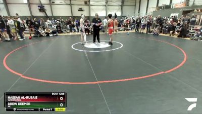 160 lbs Champ. Round 1 - Hassan Al-rubaie, Washington vs Drew Deemer, AK