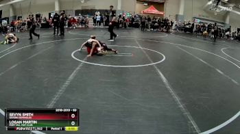 60 lbs Round 3 - Logan Martin, Fort Hill Mat Club vs Sevyn Smith, Severn Seminoles