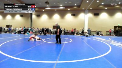 113 lbs Cons. Round 4 - Zachary Gubba, New York vs Trevor Patrovich, New York