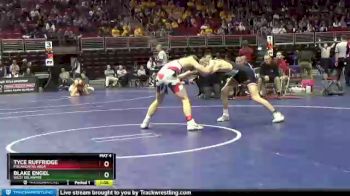 2 lbs Cons. Round 2 - Tyce Ruffridge, Pocahontas Area vs Blake Engel, West Delaware