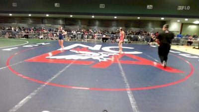 95 lbs Semifinal - Hailey Delgado, TX vs Alliya Walker, VA