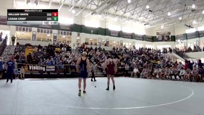 165 lbs Semis & 3rd Wb (16 Team) - William White, Central (Carroll) vs Logan Crisp, Cass