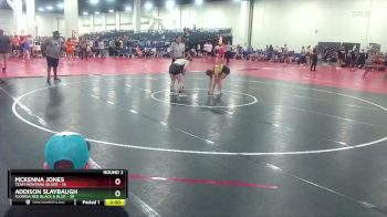 140 lbs Round 2 (8 Team) - Addison Slaybaugh, Florida Red Black & Blue vs Mckenna Jones, Team Montana Silver