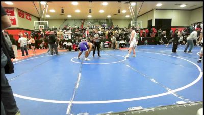 285 lbs Round Of 16 - Karsin Treat, Coweta vs Navin McGee, Bookert T Washington