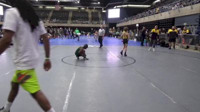 75 lbs Quarterfinal - Oliver Panalone, Newark vs Ali Ford, Milford Mill