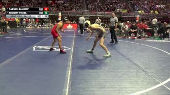 1A-113 lbs Cons. Round 3 - Beckett Svuba, Hinton vs Darinel Ramirez, Postville