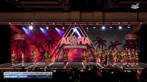 Heir Cheer - Legacy [2026 L2 Junior - Flex - D2 - Medium Day 2] 2026 Aloha Portland Showdown