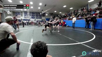 110 lbs Rr Rnd 2 - Denver Norwood, Cowboy Wrestling Club vs Sawyer Howard, Cleveland Takedown Club