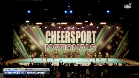 CheerVille HV - Terminators [2026 L1 Youth - Medium - A Day 1] 2026 CHEERSPORT National All Star Cheerleading Championship