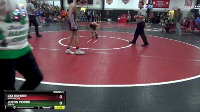 126 lbs Round 3 - Justin Moore, Solon vs Jax Rohrer, Burlington