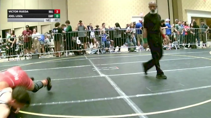 138 lbs Consi Of 64 #1 - Victor Rueda, Rolling Hills WC vs Joel Loza ...