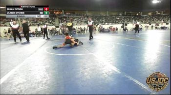 70 lbs Final - Elijah Detjen, Spartan Wrestling Fort Smith vs Ulrich Dyches, Bartlesville Wrestling Club