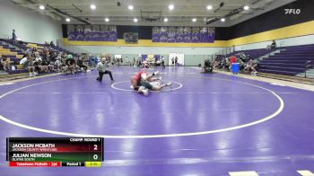 165 lbs Champ. Round 1 - Jackson McBath, Jackson County Wrestling vs Julian Newson, Olathe South