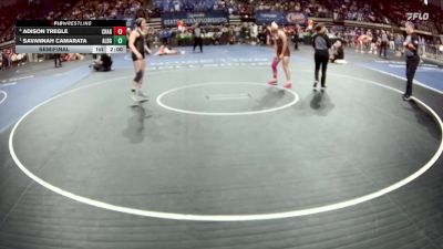 G 138 lbs Semifinal - Savannah Camarata, Albany Girls vs Adison Tregle, Chalmette Girls