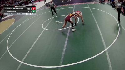 Champ. Round 1 - Ruby Ryan, Papillion-La Vista Girls vs Kelsey Talkington, Crete Girls