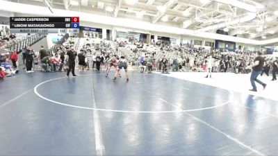 157 lbs Quarterfinal - Jaden Casperson, Shootbox Wrestling Club vs Limoni Matakaiongo, Canyon View Falcons