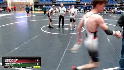 138 lbs Round 3 - Cash Watson, Broken Bow vs Remington Smith, Augusta