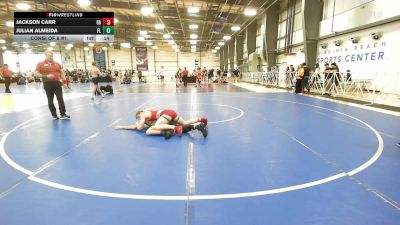 165 lbs Consi Of 4 - Luke Tompkins, NJ vs Gable Herl, FL