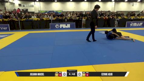 Elyane Adjo Aziakpo vs Juliana Maciel De Araujo Gomes 2025 World IBJJF Jiu-Jitsu No-Gi Championship