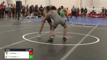 125 lbs C Of 16 #2 - Jace Schafer, West Virginia vs Nick Treaster, Navy