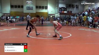 126 lbs Round Of 64 - Nathan Woolwine, Va vs Gavin Mckendrick, Nc