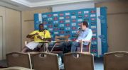 Press Conference with David Oliver- 2010 Paris Diamond League