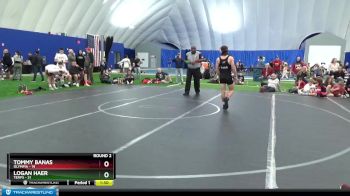 120 lbs Round 2 (10 Team) - Tommy Banas, Olympia vs Logan Haer, Terps