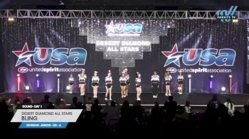 Desert Diamond All Stars - Bling [2023 L1 Junior - D2 - A Day 1] 2023 USA All Star Super Nationals
