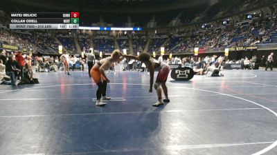 212 lbs Round Of 16 - Matej Belicic, Cumberland Valley vs Collan Odell, Northern Tioga