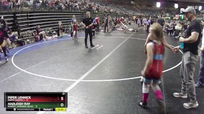 73 lbs Round 3 (4 Team) - Harloe Younkin, Kansas Lavender Gecko vs Gwendolyn Hons, North Dakota 1